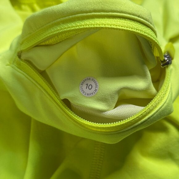 Lululemon Women's Speed Up Mid-Rise Short 4" - Yellow - Picture 8 of 11